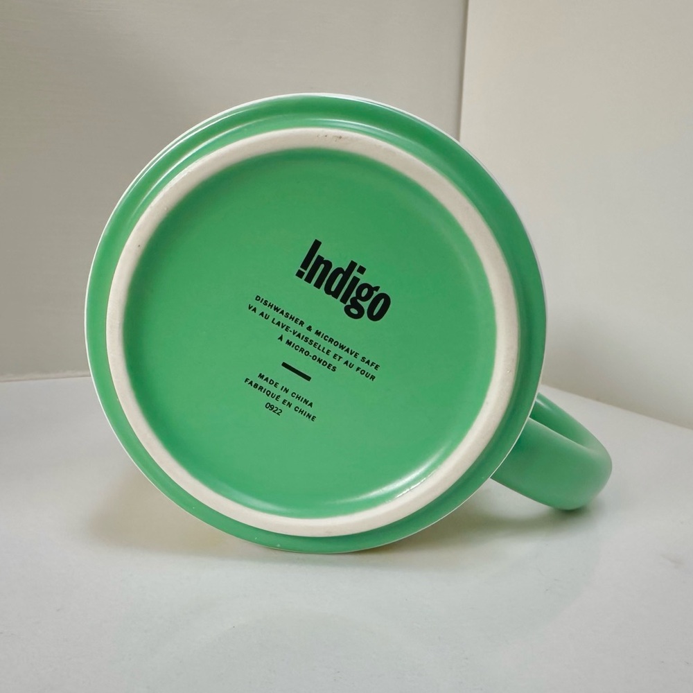 Indigo Checkered Retro Funky 70’s Style Ceramic Mug Set - Picture 9 of 16